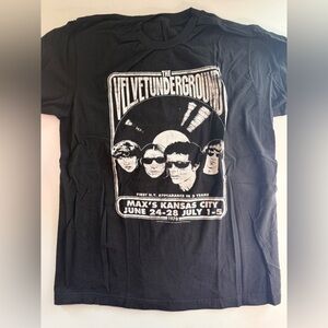 Vintage Velvet Underground Black Graphic T-Shirt